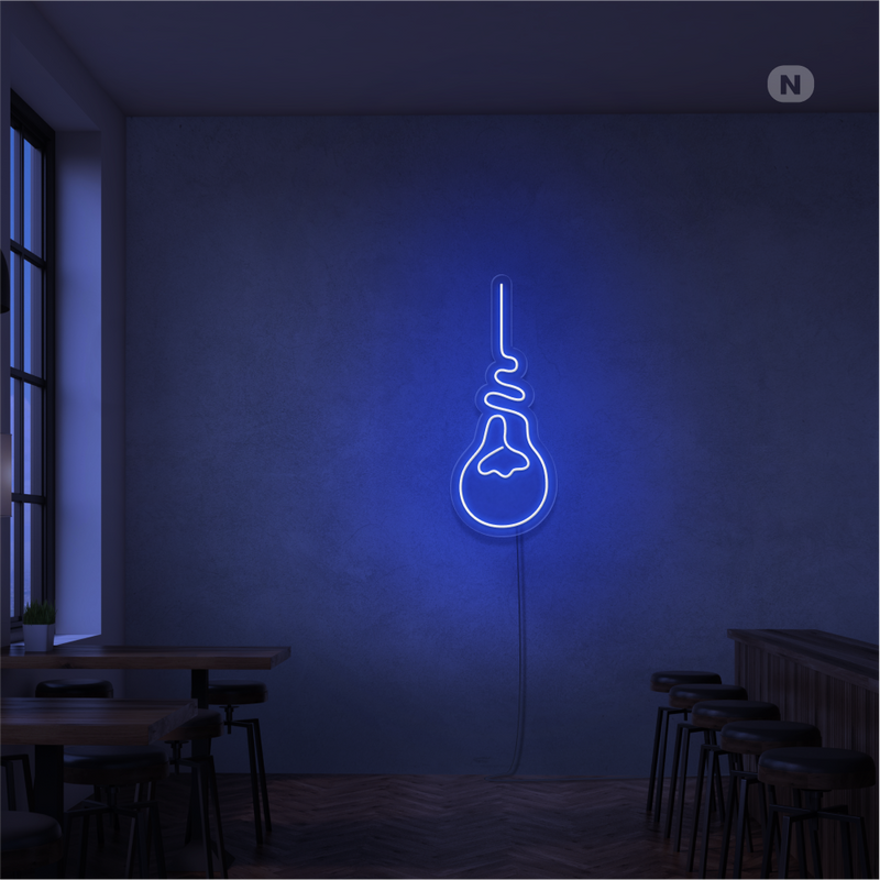 Sinal de néon Lâmpada