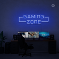Sinal de néon Gaming Zone