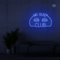 Sinal de néon No Sleep Club