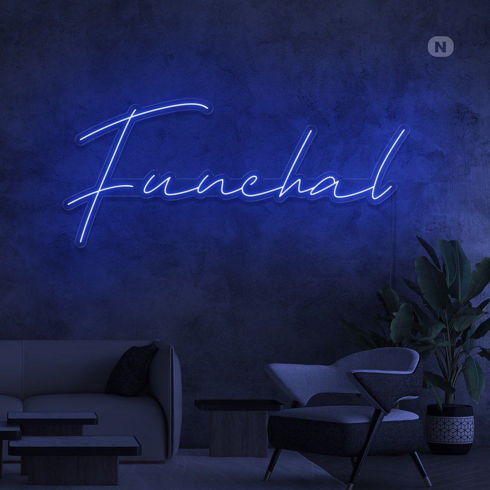 Sinal de néon Funchal