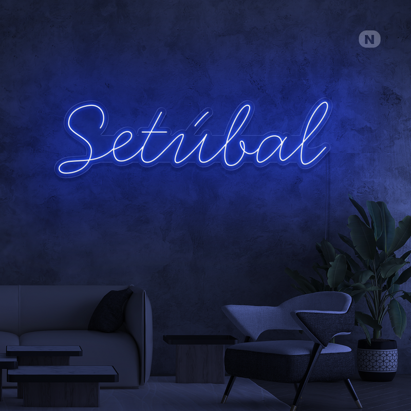Sinal de néon Setubal