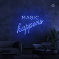 Sinal de néon Magic Happens