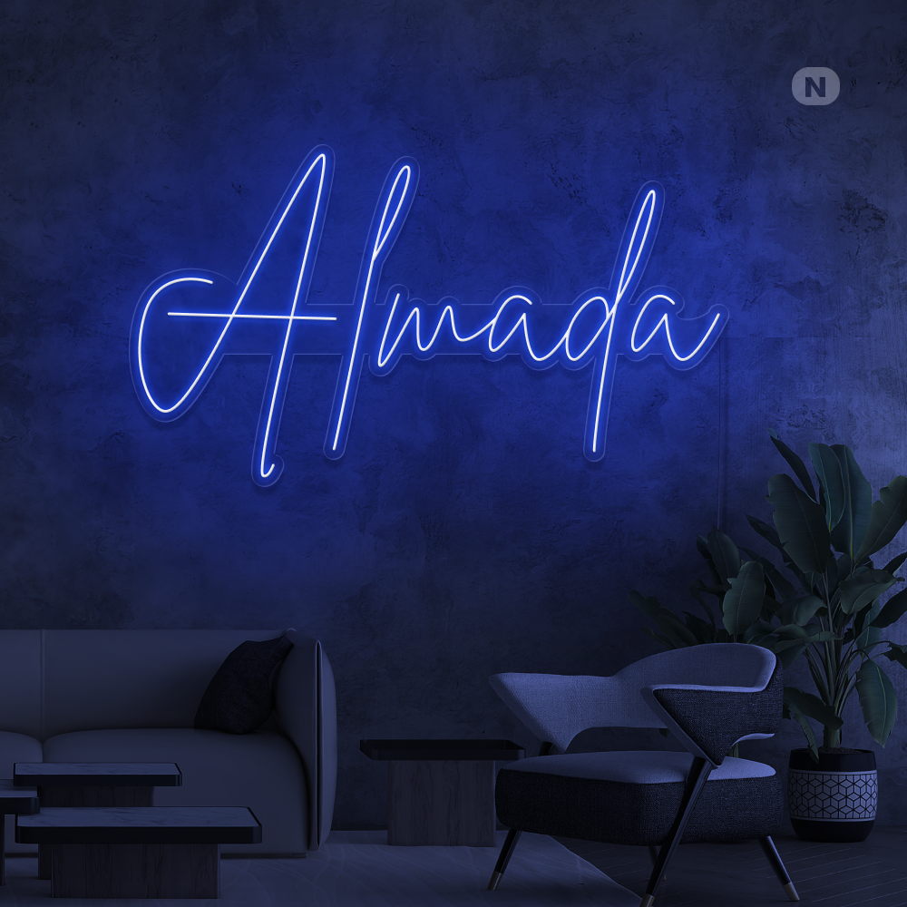 Sinal de néon Almada