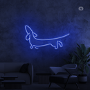 Sinal de néon Teckel