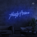 Sinal de néon Thats Amore