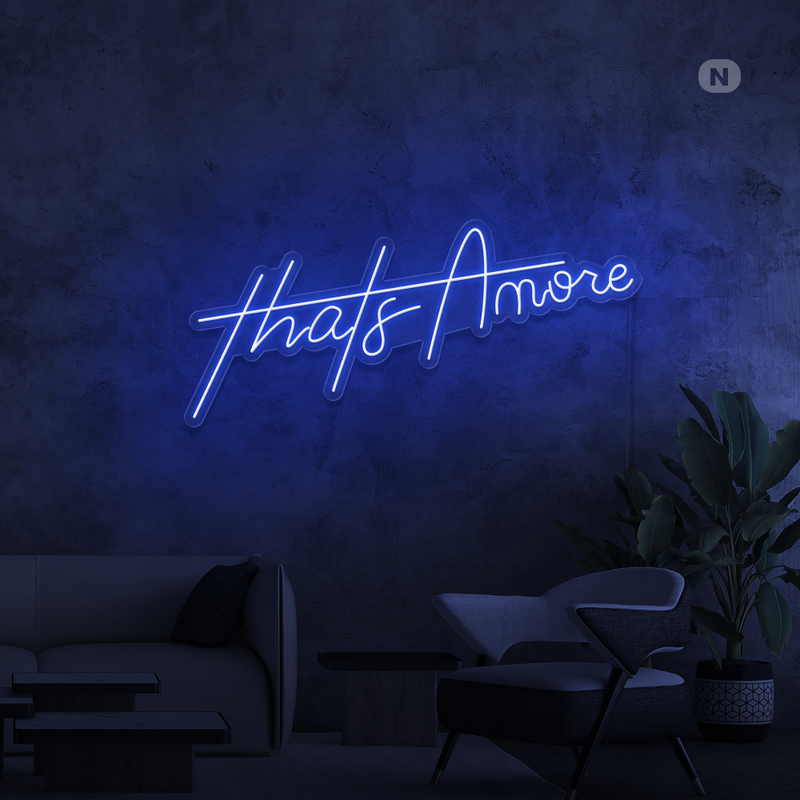 Sinal de néon Thats Amore