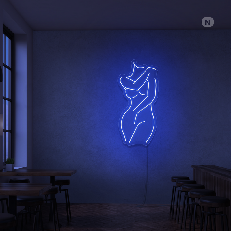 Sinal de néon Ragazza sexy