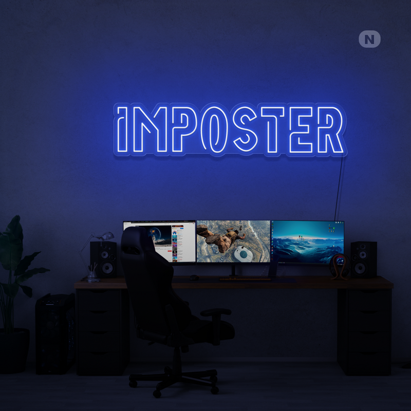 Sinal de néon Imposter