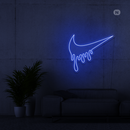 Sinal de néon Nike Drip