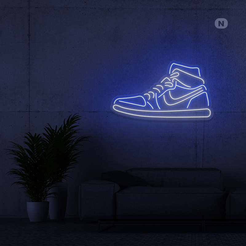 Sinal de néon Sapato