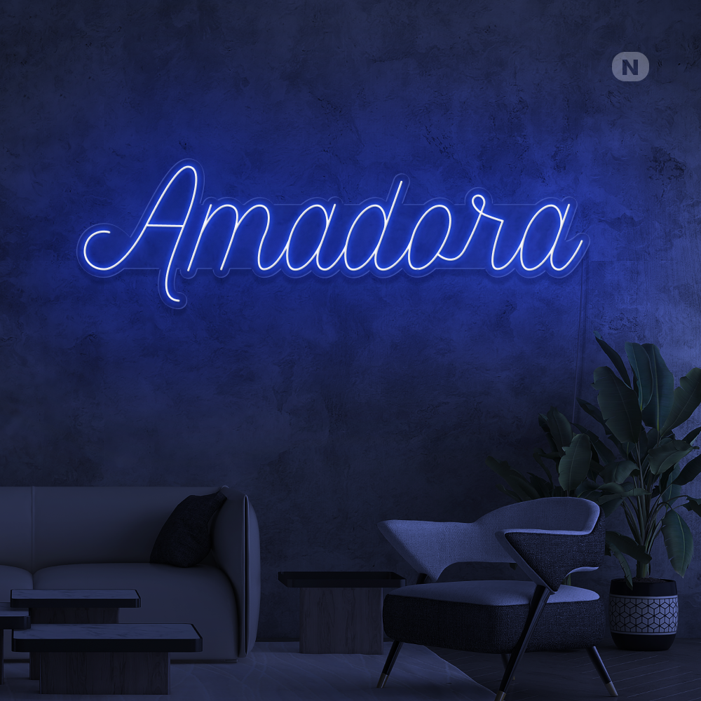 Sinal de néon Amadara