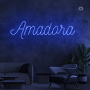Sinal de néon Amadara