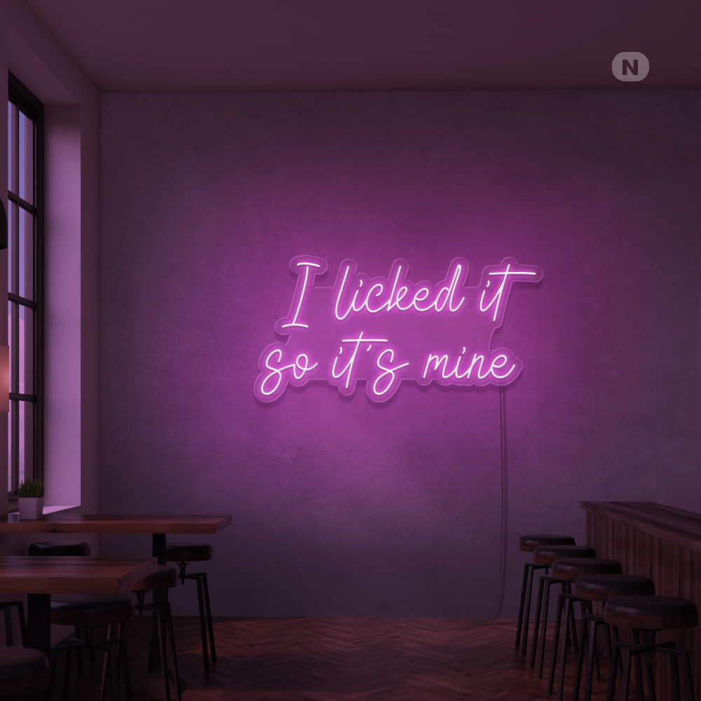 Neon Verlichting I Liked it so its mine