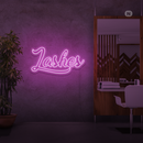 Sinal de néon Lashes
