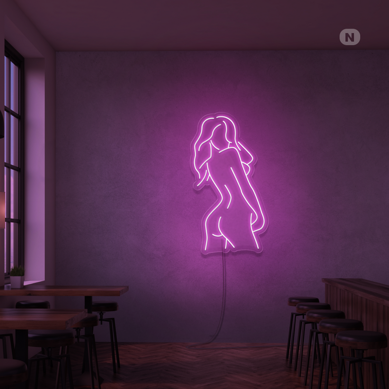 Sinal de néon Rapariga Exótica
