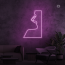 Sinal de néon  Tentação