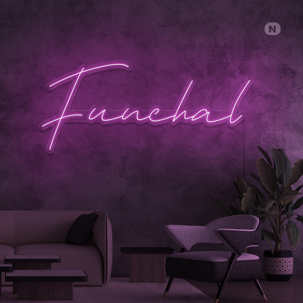 Sinal de néon Funchal