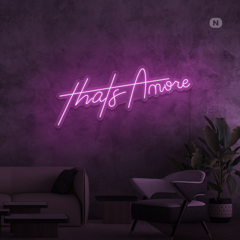 Sinal de néon Thats Amore