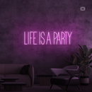 Sinal de néon Party