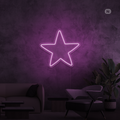 Sinal de néon Estrela