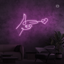 Sinal de néon Lovestarget