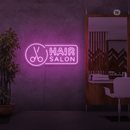 Sinal de néon Hair Salon