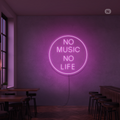 Sinal de néon Music