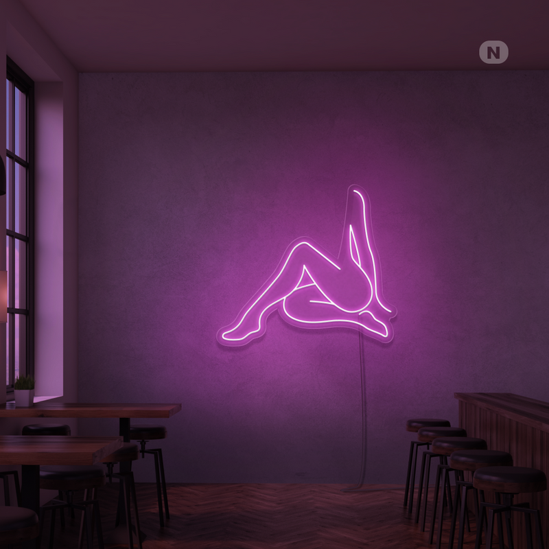 Sinal de néon Ragazza sexy