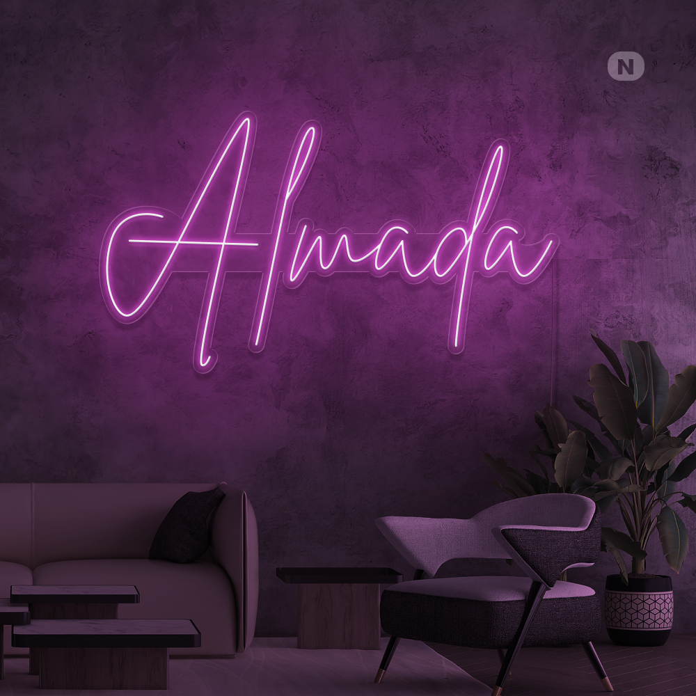 Sinal de néon Almada