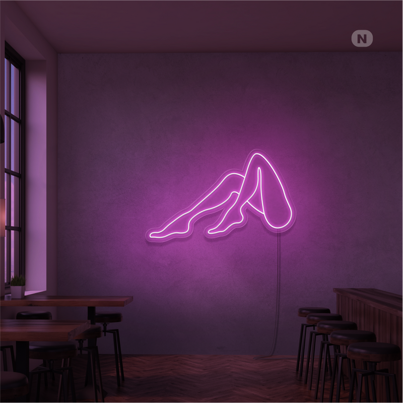 Sinal de néon Women Legs