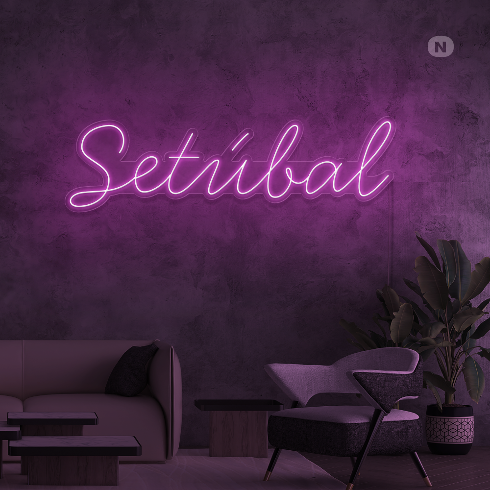 Sinal de néon Setubal
