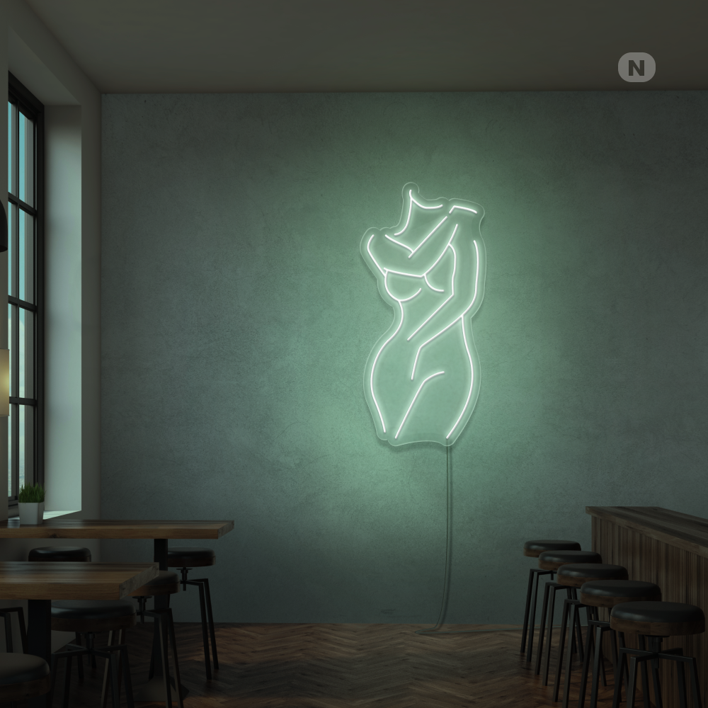 Sinal de néon Ragazza sexy