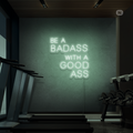 Sinal de néon Gym Quote