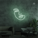 Sinal de néon Rosto de mulher