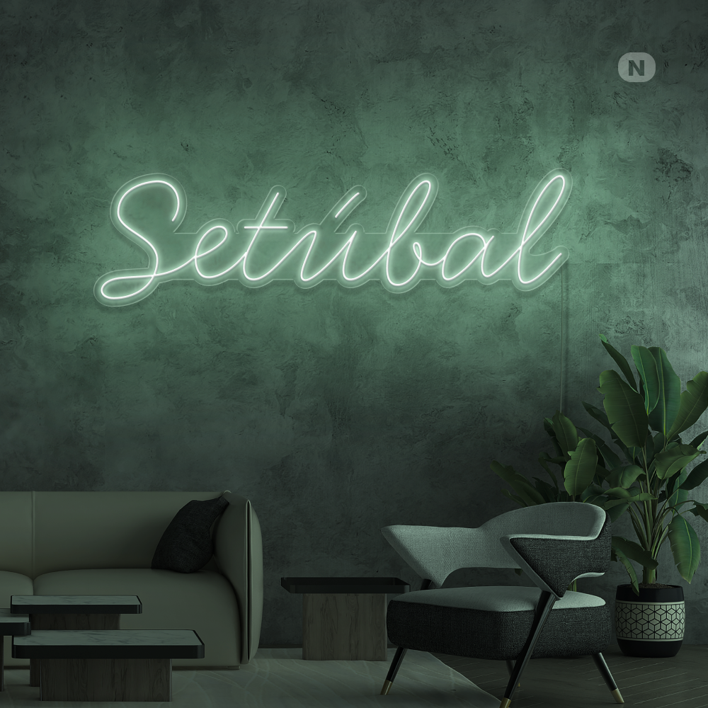 Sinal de néon Setubal