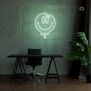 Sinal de néon Sorriso