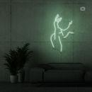 Sinal de néon Seductive Face