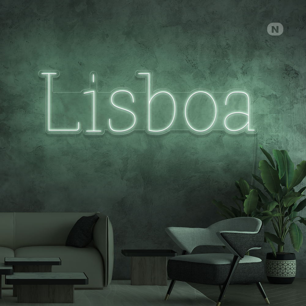 Sinal de néon Lisboa