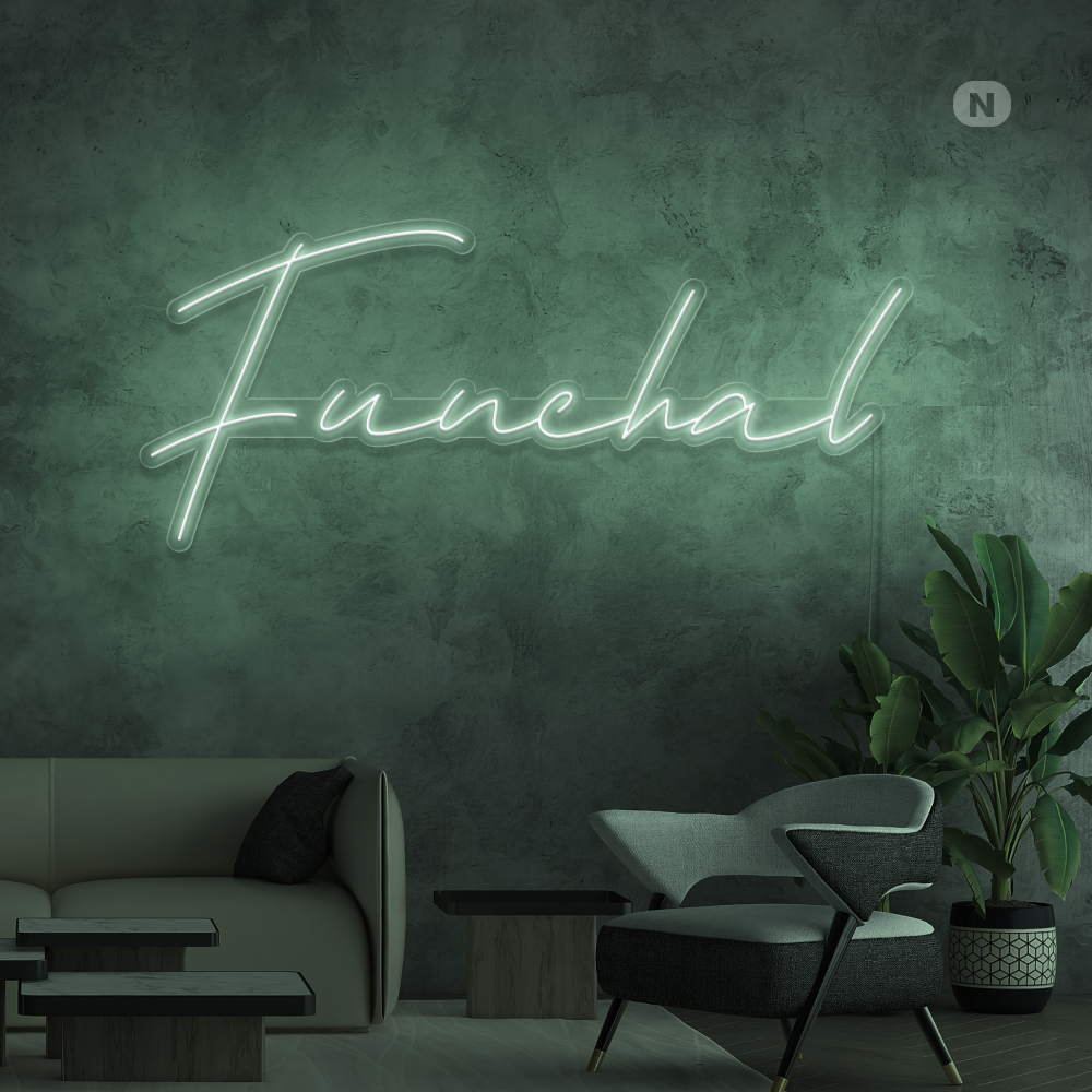 Sinal de néon Funchal