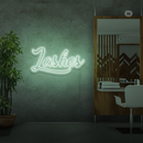 Sinal de néon Lashes