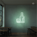 Sinal de néon Whisky