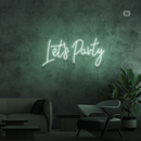 Sinal de néon Lets Party