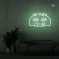 Sinal de néon No Sleep Club