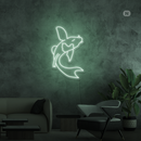 Sinal de néon Peixe