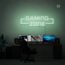 Sinal de néon Gaming Zone