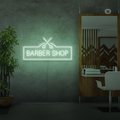 Sinal de néon Barber Shop