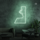 Sinal de néon  Tentação