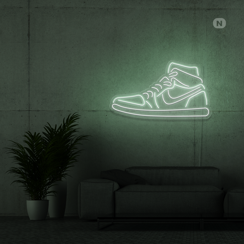 Sinal de néon Sapato