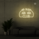 Sinal de néon No Sleep Club