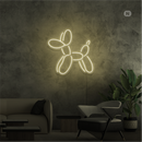 Sinal de néon Cão de Balão